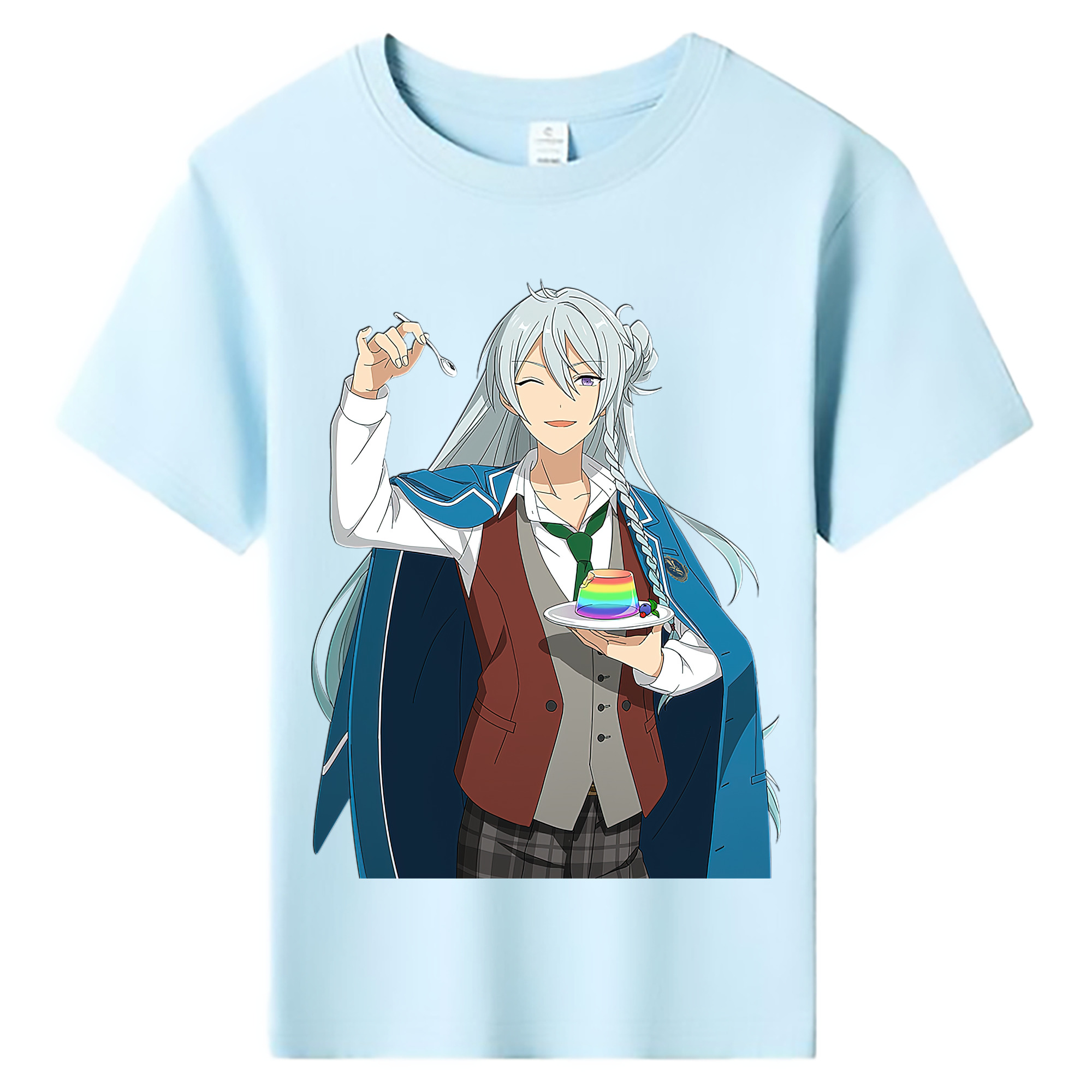 （画像用） あんさんぶるスターズ! Ensemble Stars 綿100％キッズTシャツ（フロントプリント）